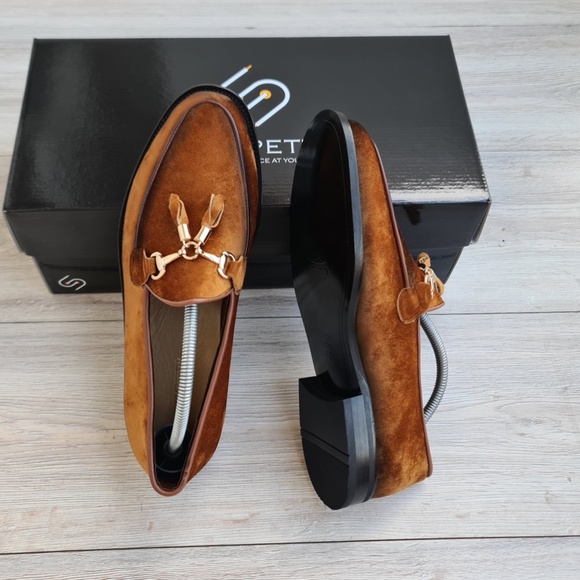 Men's Tassel Suede Leather Loafer - Picture 6 of 6